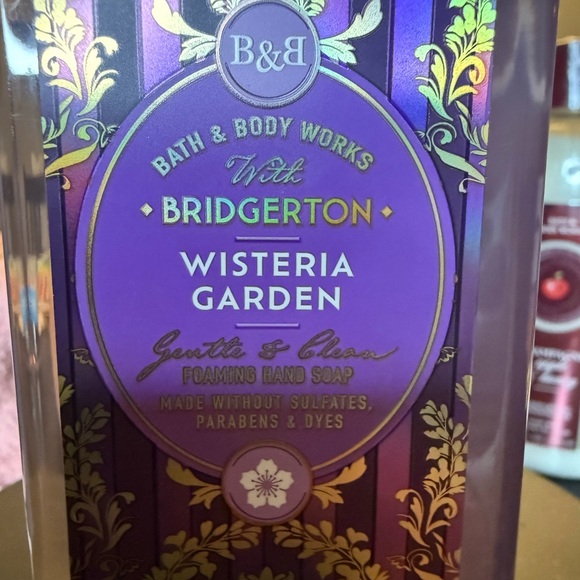 Bath & Body Works Bridgerton Wisteria Garden Foaming Hand Soap - - Picture 2 of 2